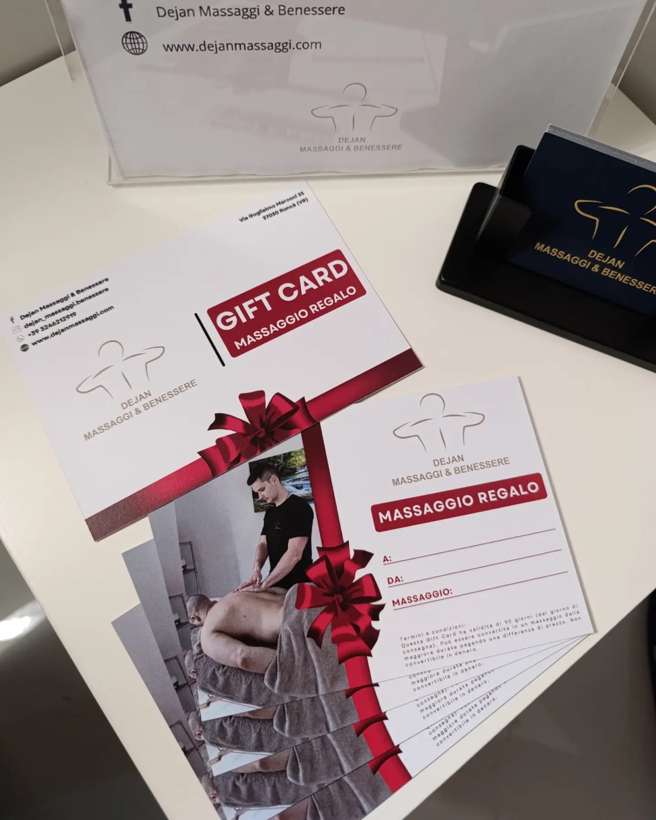 Gift card di Dejan Massaggi & Benessere